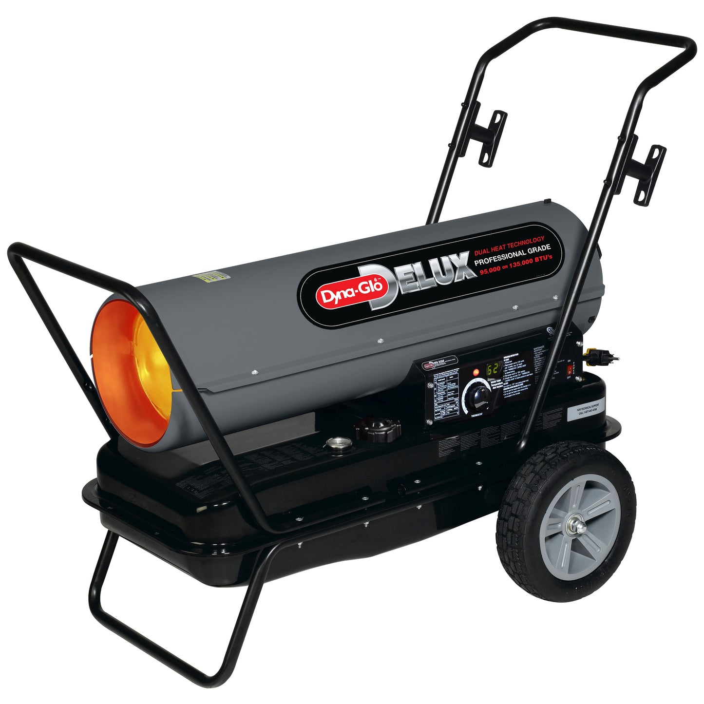 Dyna-Glo Delux Delux Multi-fuel Construction Heater KFA135DGD