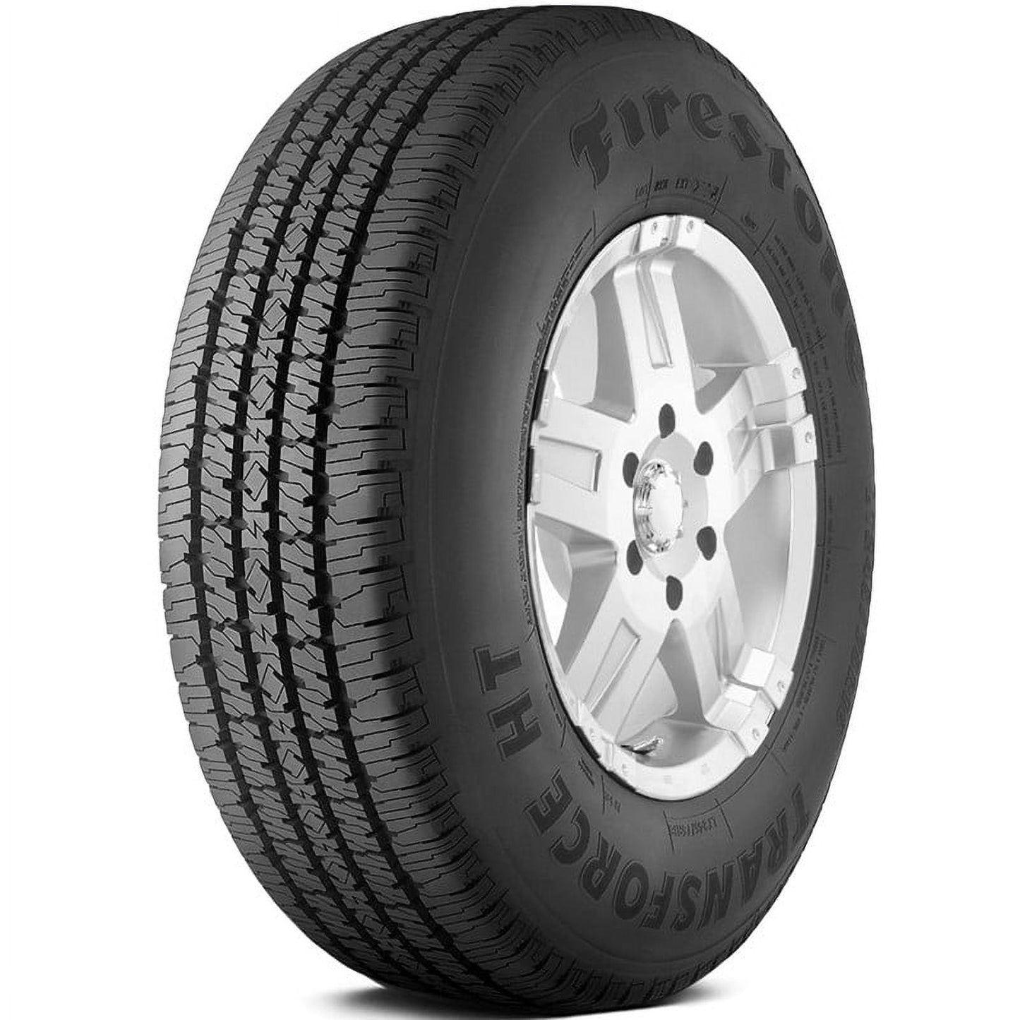 1 Firestone Transforce HT LT245/70R17 119/116R All Season Highway Truck SUV Tire FS 191316 / 245/70/17 / 2457017 Fits: 2015 Ford F-150 Lariat, 2004-10 Dodge Ram 2500 ST