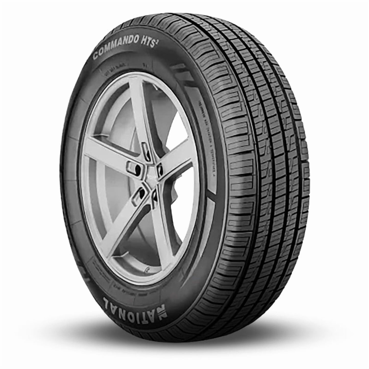 1 National Commando HTS 2 255/65R18 111H Highway Traction All Season 600AAA NCT32 / 255/65/18 / 2556518