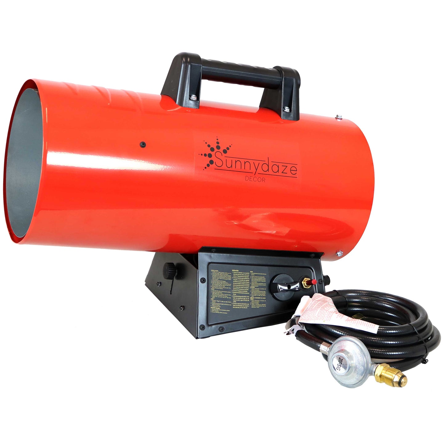 Sunnydaze Decor 125000-BTU Outdoor Portable Forced Air Propane Heater BAO-149