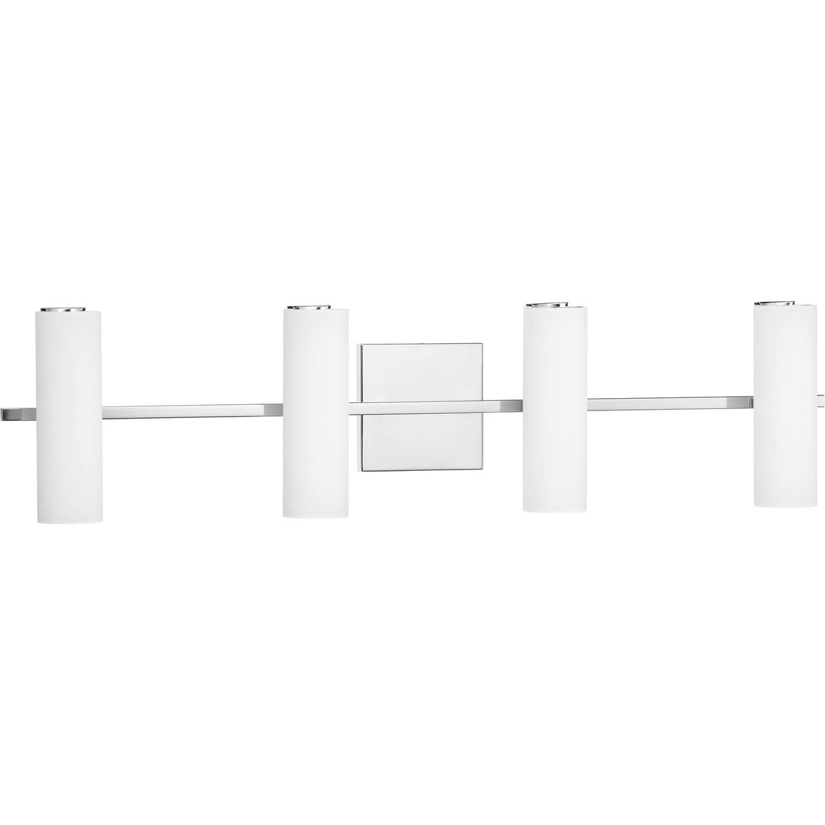 Progress Lighting Colonnade LED 31.37-in 4 -Light Polished Chrome Integrated LED Modern/contemporary Vanity light 1158849
