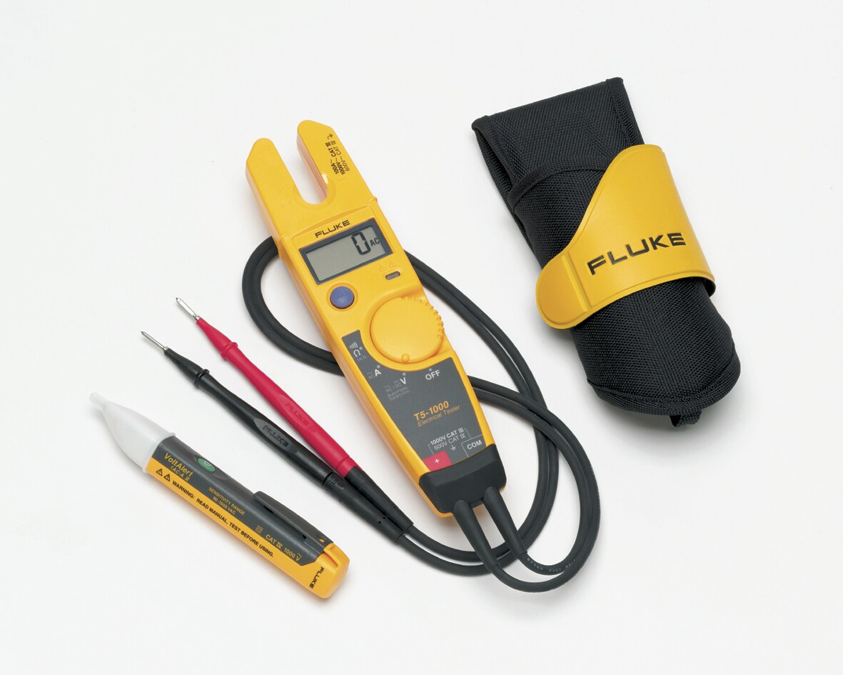 Fluke T5-1000-H5-1AC Kit Digital Display Voltage Tester 1000-Volt T5-H5-1AC KIT/US