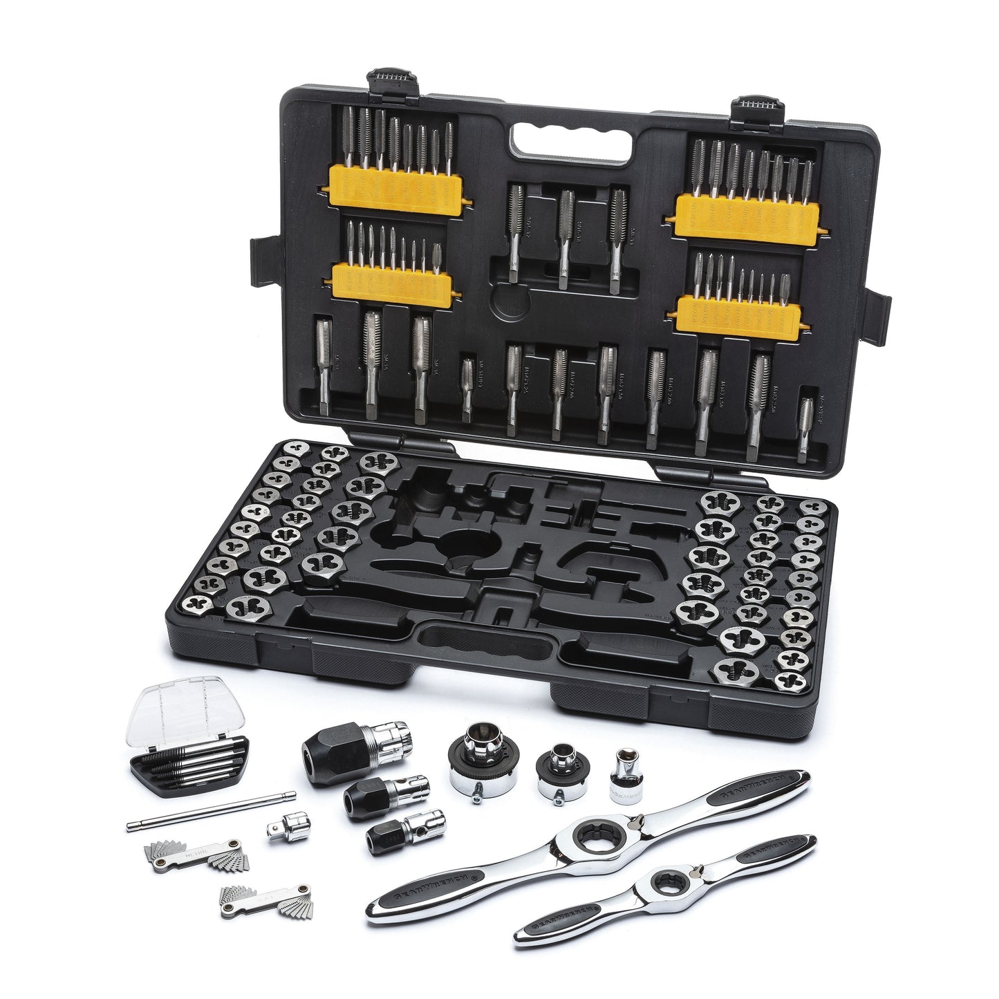 GEARWRENCH 114-Piece Standard (Sae) and Metric Combination Tap and Die Set 82812