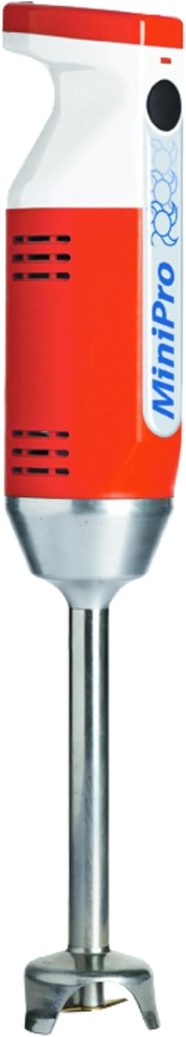 Dynamic MiniPro MX070.02 4 Qt. Immersion Blender with Variable Speed Motor, 230v, Red (EUROPEAN VOLTAGE)