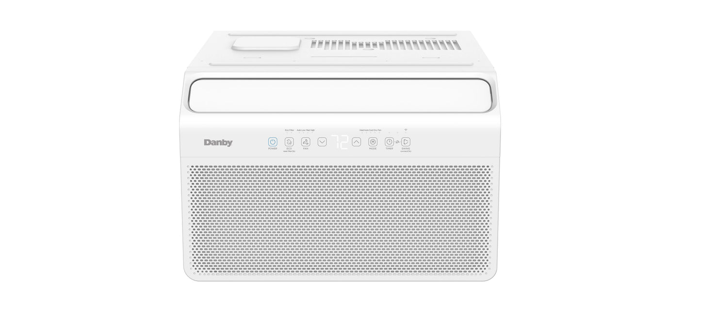 Danby 450-sq ft Window Air Conditioner with Remote (115-Volt, 10000-BTU) ENERGY STAR Wi-Fi enabled DAC100B8IWDB-6