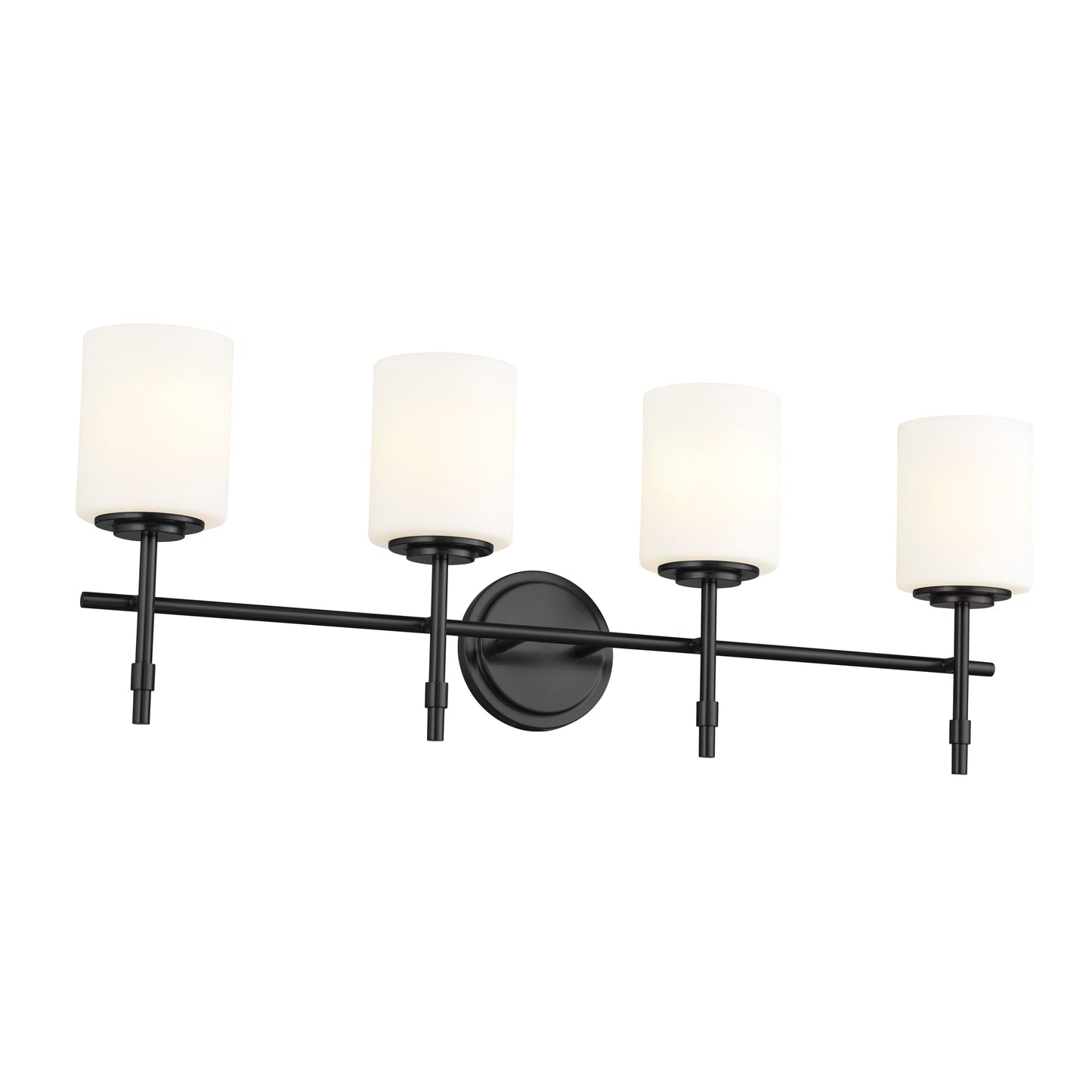 Kichler Ali 32.5-in 4 -Light Black Traditional Vanity light 5269669