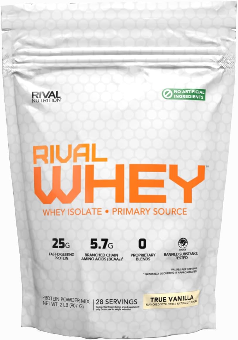 Naturally Flavored Rival Whey - True Vanilla 2lb