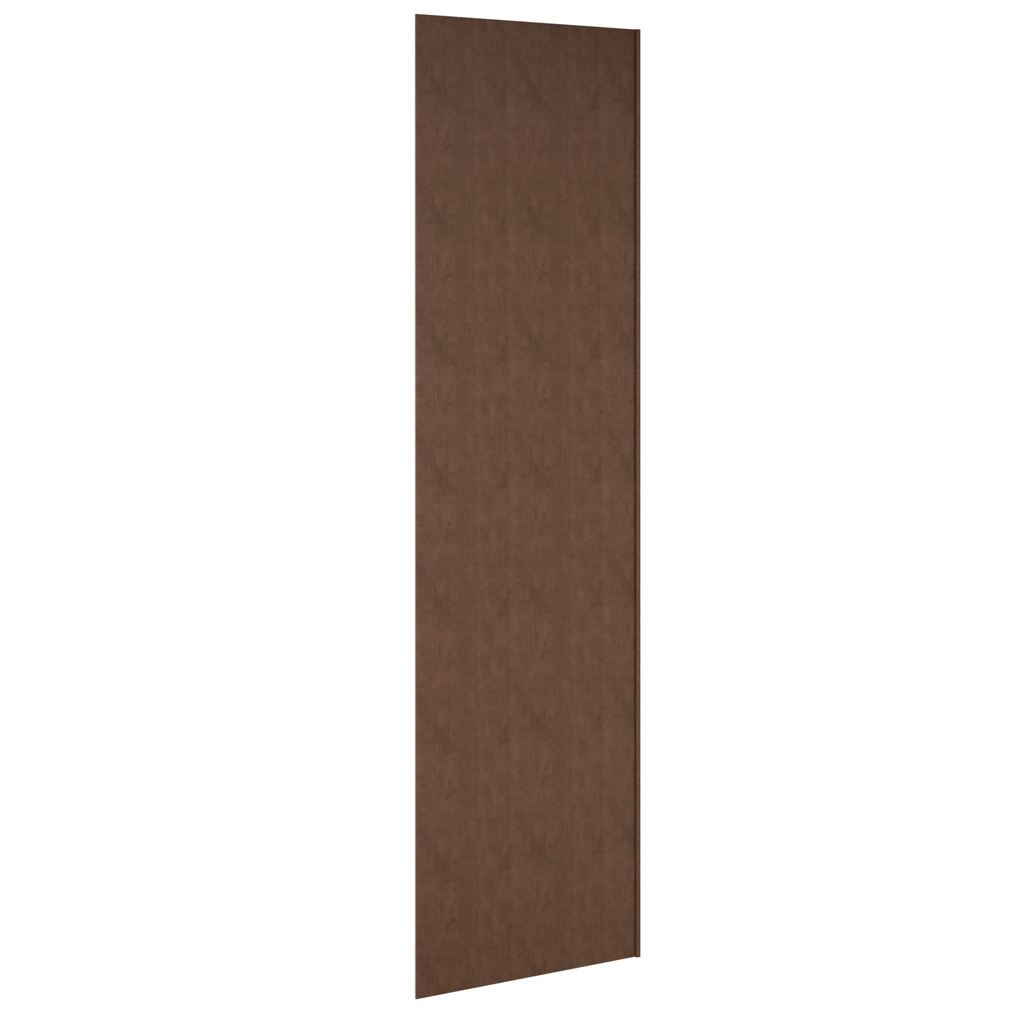 Diamond Express Cabinet End Panel 30-in W x 96-in H x 1.5-in D Thatch Brown Stained (Pantry Cabinet End Panel)