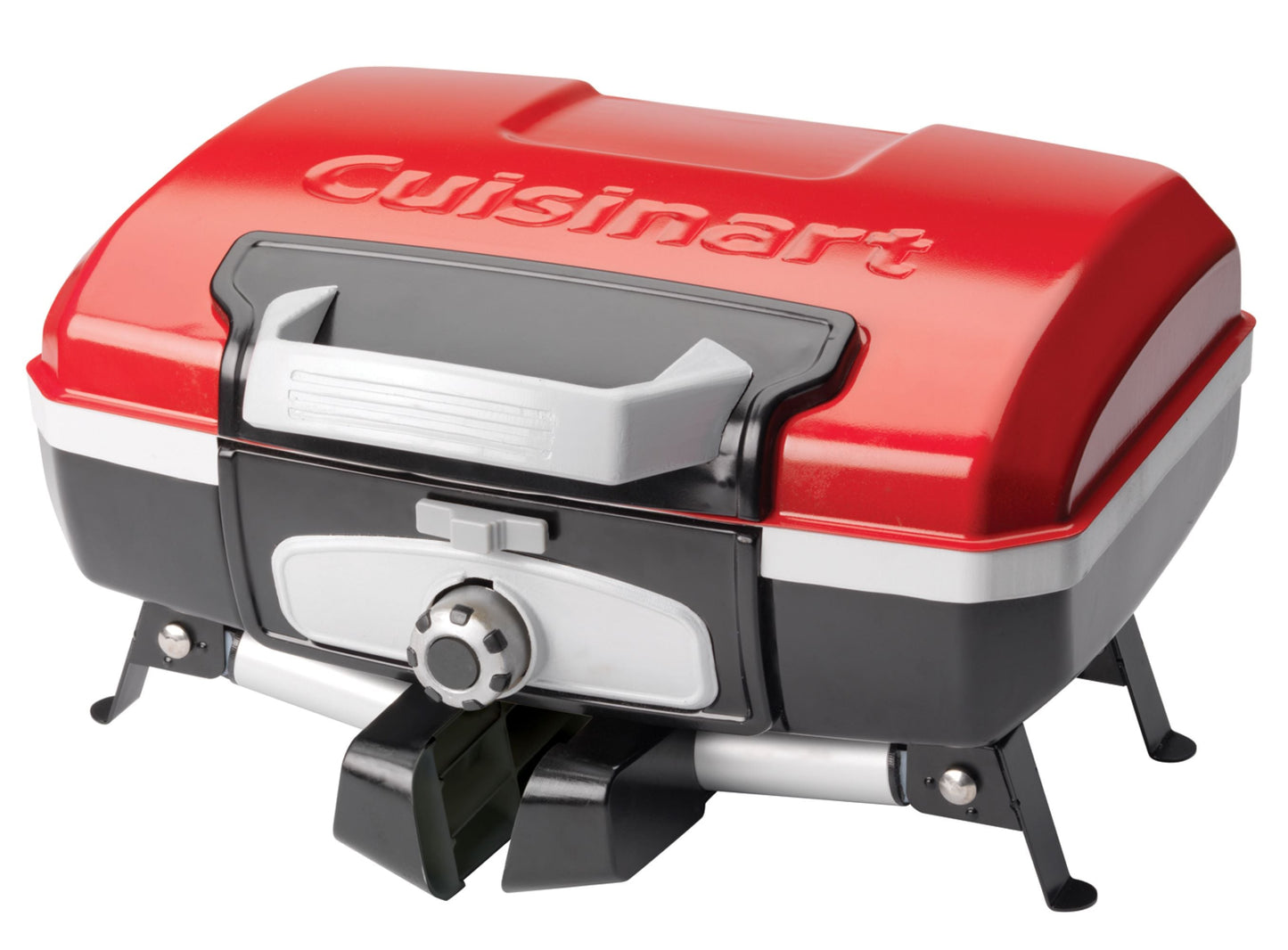 Cuisinart 150-Sq in Red Portable Liquid Propane Grill CGG-180T