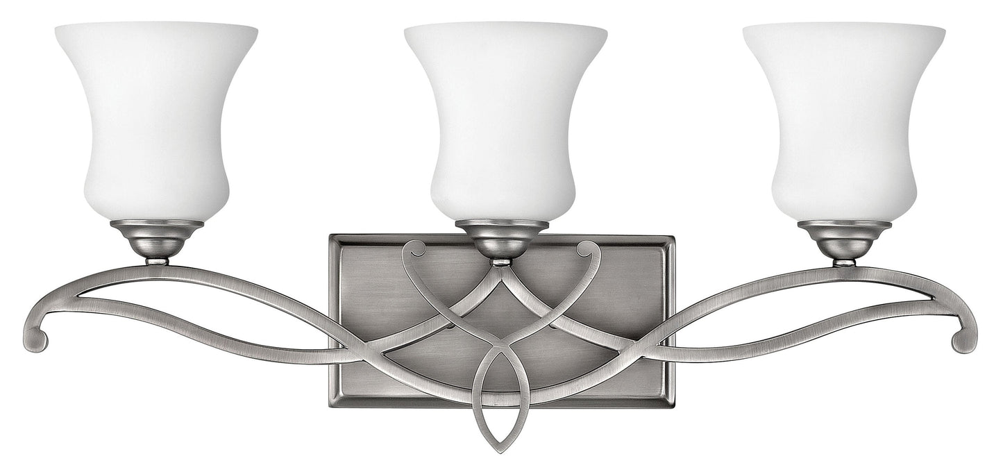 Hinkley Brooke 24-in 3 -Light Antique Nickel Transitional Vanity light 5663271