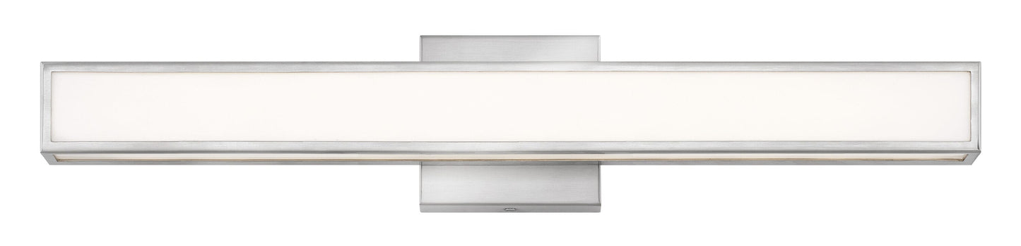 Hinkley Alto 24-in 3 -Light Brushed Nickel Integrated LED Modern/contemporary Vanity light 5663100