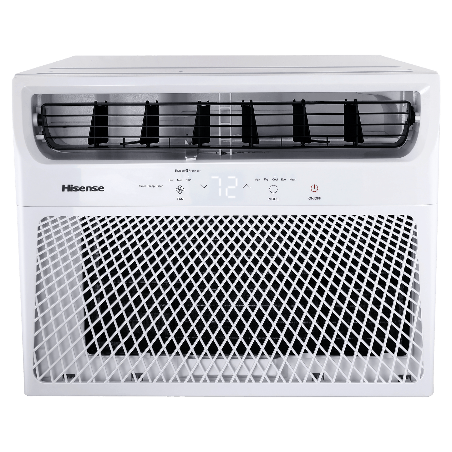 Hisense 550-sq ft Window Air Conditioner with Heater with Remote (230-Volt; 11500-BTU) AW1221DR3W