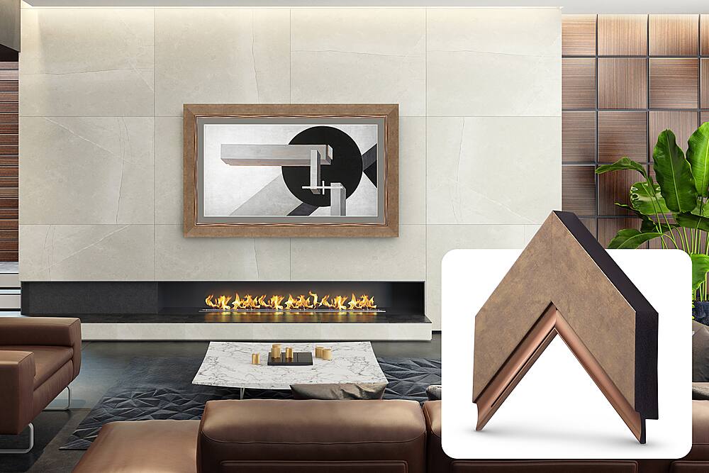 Deco TV Frames - Premiere Bezel for Samsung the Frame TV - 32" - Contemporary Bronze