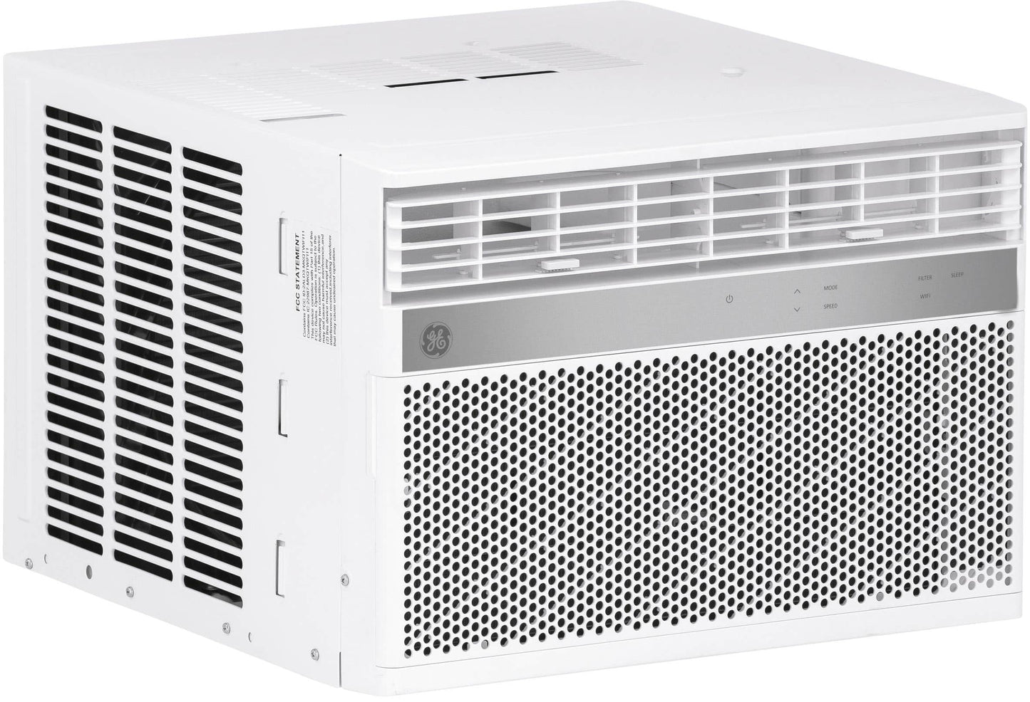 GE - 350 Sq. Ft. 8000 BTU Smart Window Air Conditioner - White