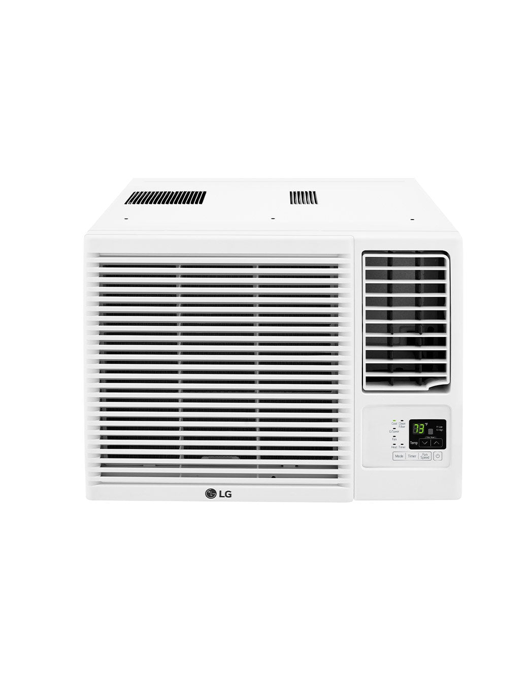 LG Electronics 330-sq ft Window Air Conditioner with Heater with Remote (115-Volt 7600-BTU) LW8023HR