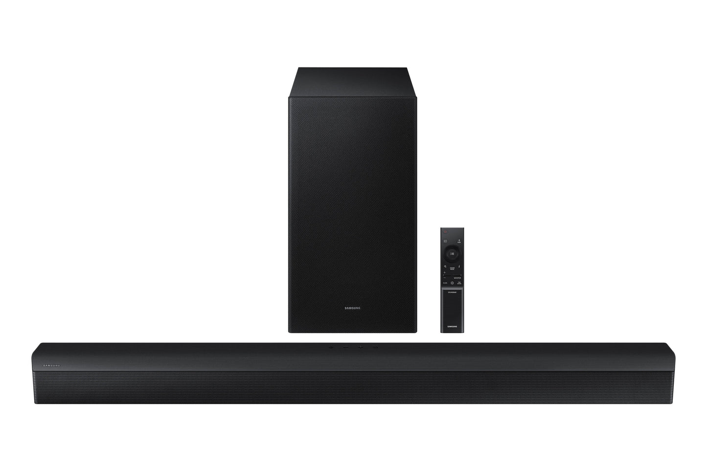 Samsung B-Series Soundbar 33.8-in 4-Channel Wi-fi Compatibility Bluetooth Compatibility Black Sound Bar HW-B550D/ZA