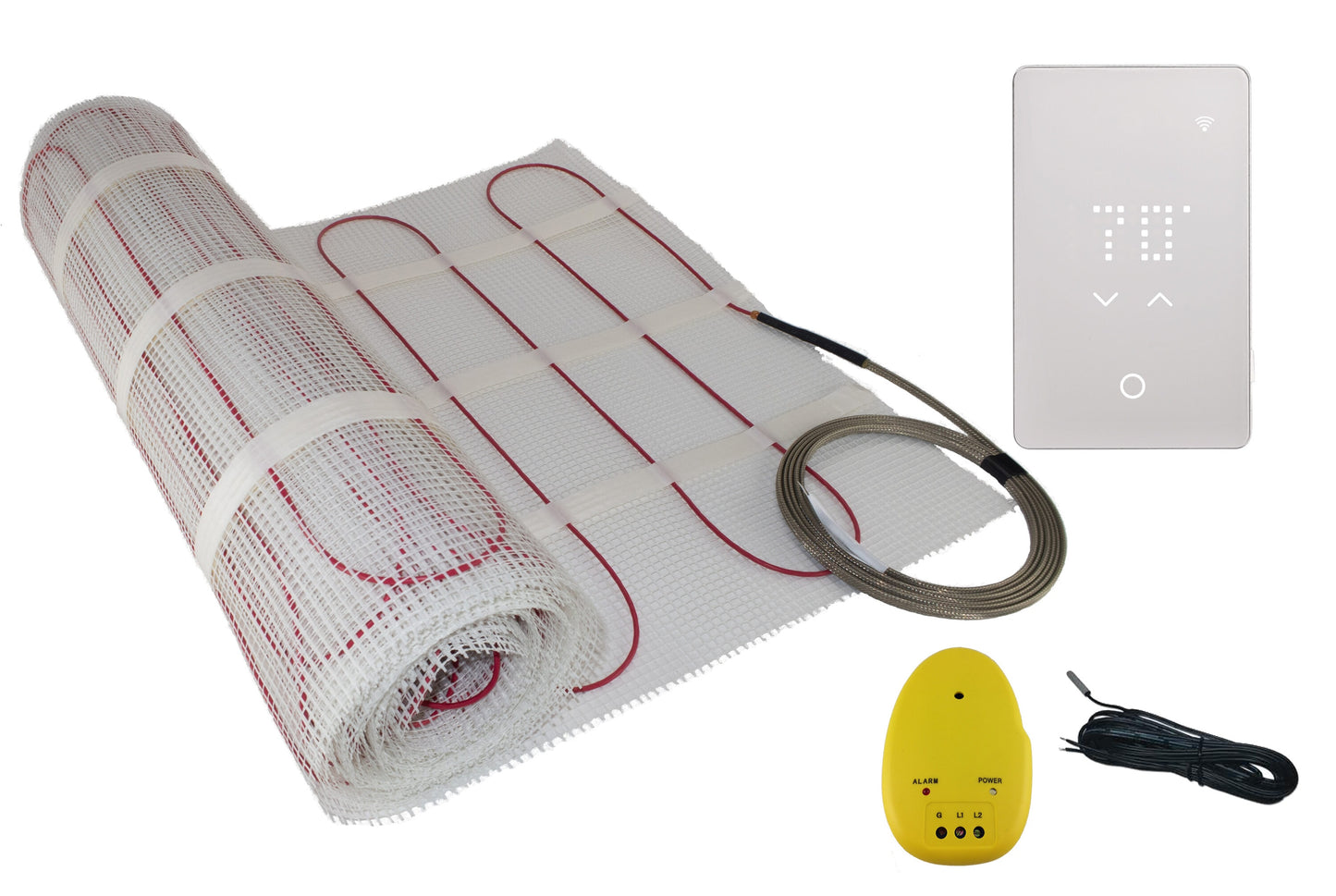 WARMING SYSTEMS 240-volt Radiant 30-ft x 20-in Floor heating kit 50-sq ft