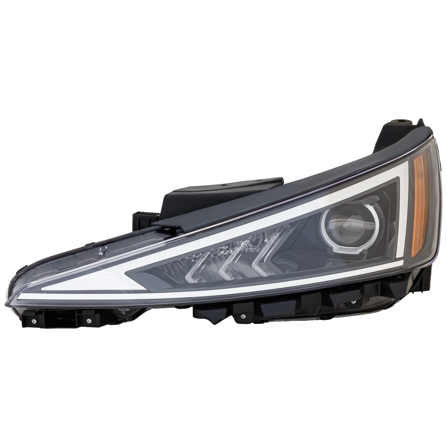 Garage-Pro Driver Side Headlight For Hyundai Elantra 2019-2020 Halogen with Bulb(s) Capa Usa Built Vehicle Replaces# 92101f3500