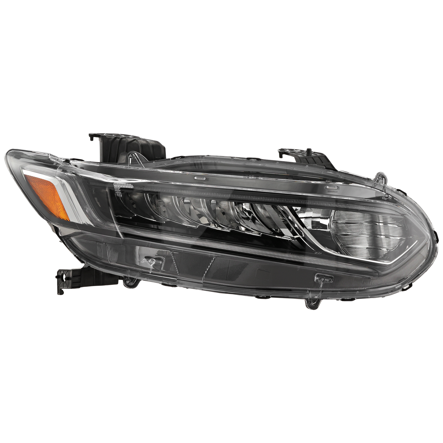 Garage-Pro Passenger Side Headlight For Honda Accord 2018-2022 Halogen with Bulb(s) Capa Replaces# 33100tvaa01