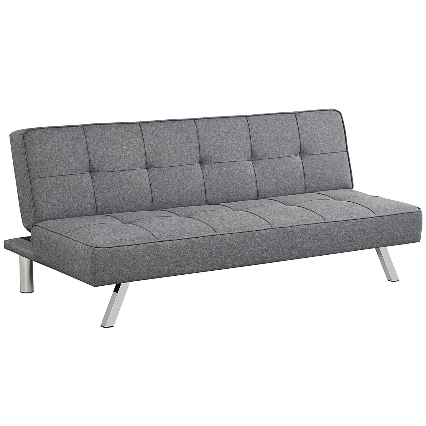 Costway Grey Casual Sofa bed