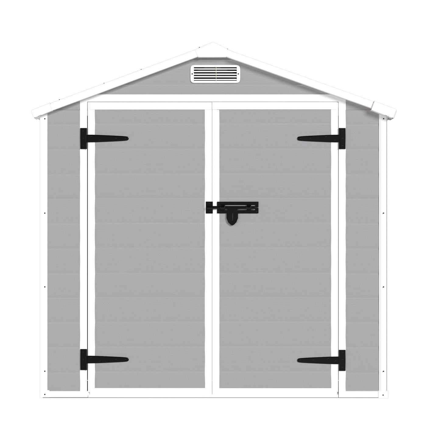 Maocao Hoom 4.4-Feet x 6-Feet Gable Resin Storage Shed (Floor Included)