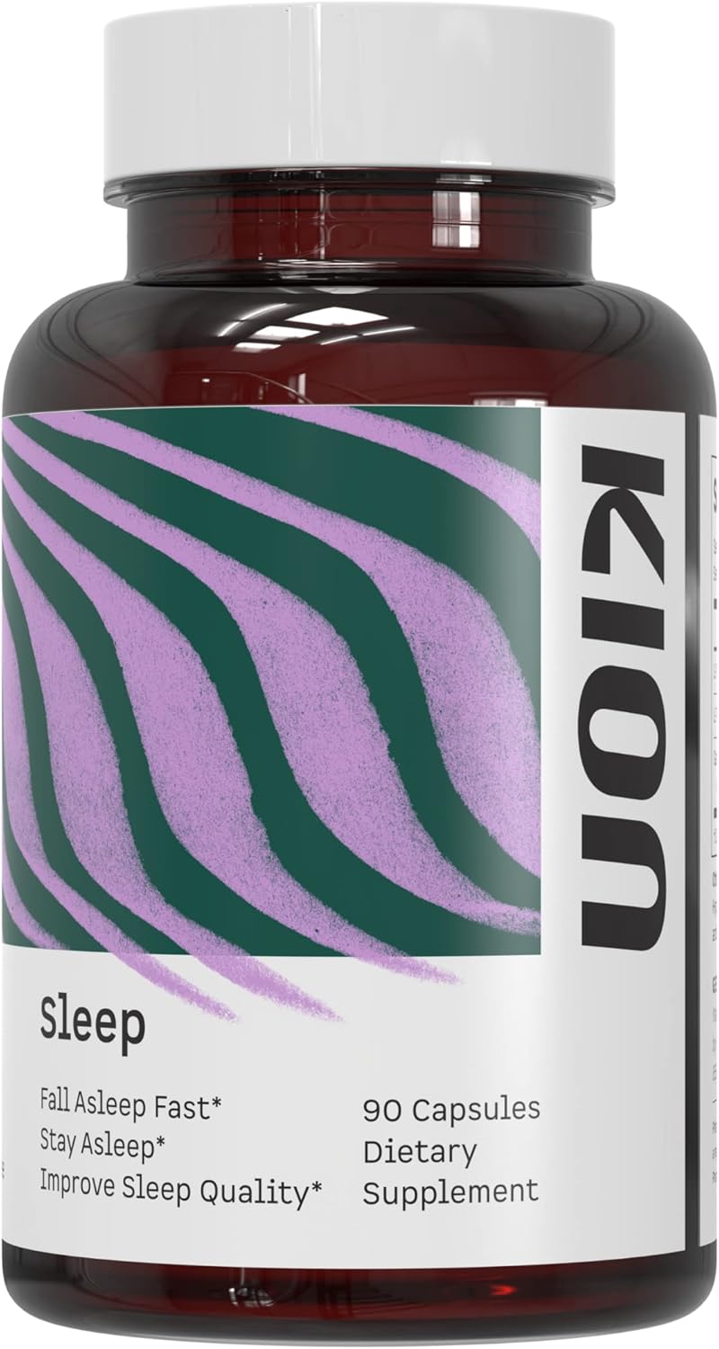 Kion Sleep | Fall Asleep Fast, Stay Asleep & Improve Sleep Quality | Amino Acid Powered Sleep Support | 30 Servings