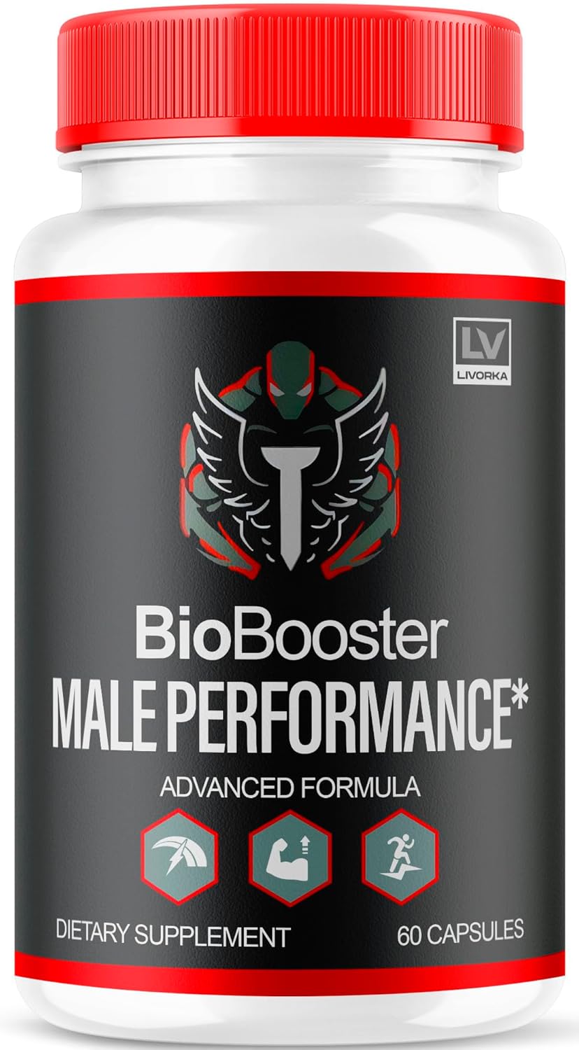 Biobooster Capsules, BioBooster Advanced Daily Formula Pills, Bio Booster All Natural Supplement, Official Biobooster Capsules, BioBooster Support, 60 Capsules for 1 Month