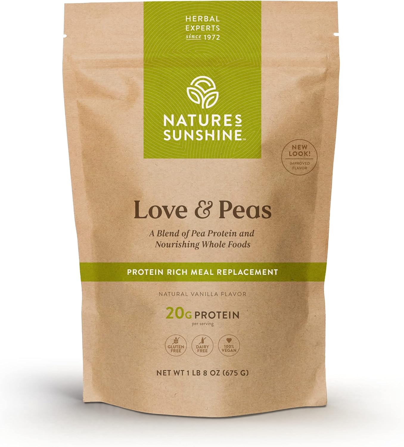 Nature's Sunshine Love and Peas 675g Bag