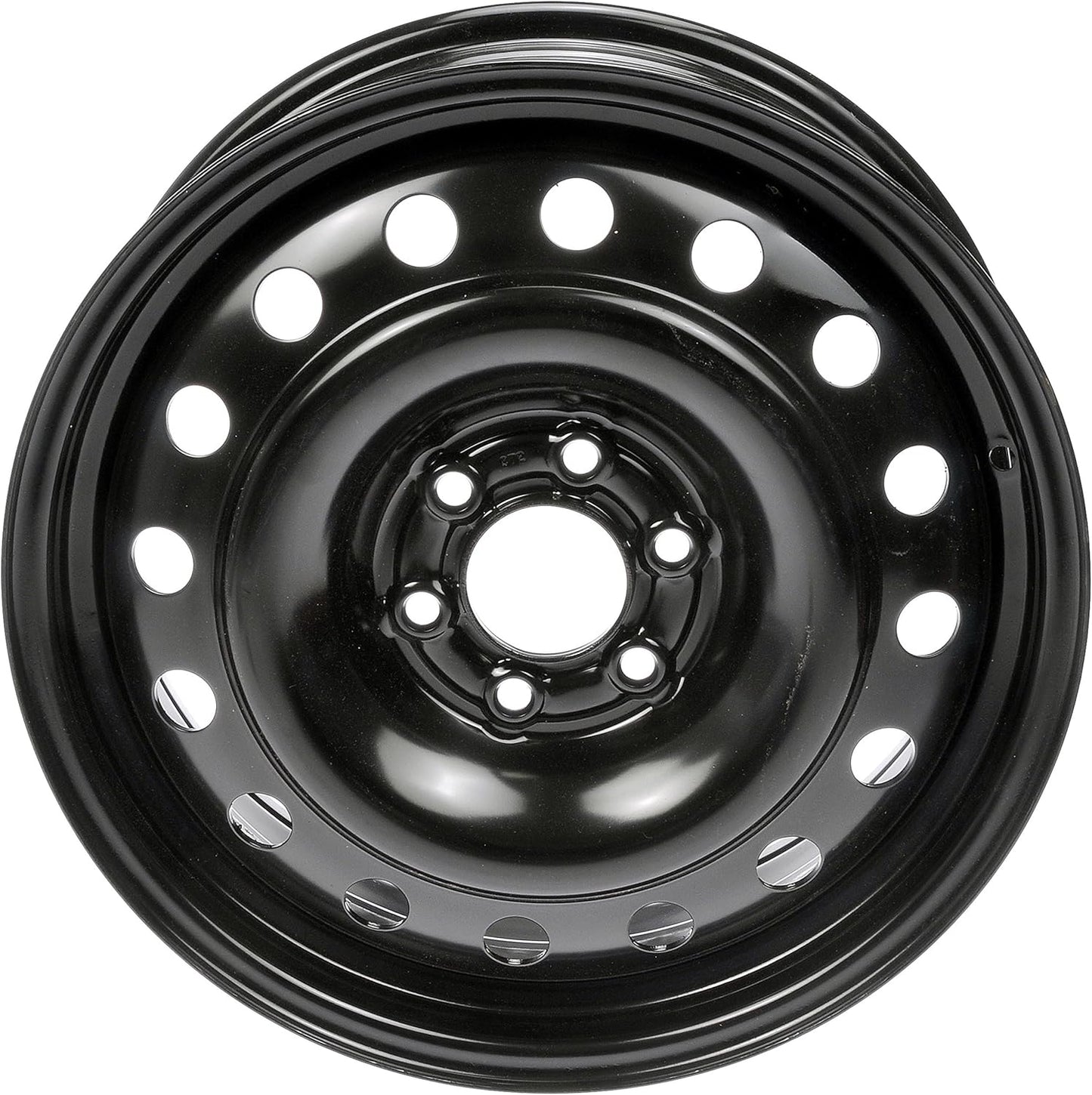 Dorman 939-185 17 x 6.5 In. Steel Wheel Compatible with Select Models, Black