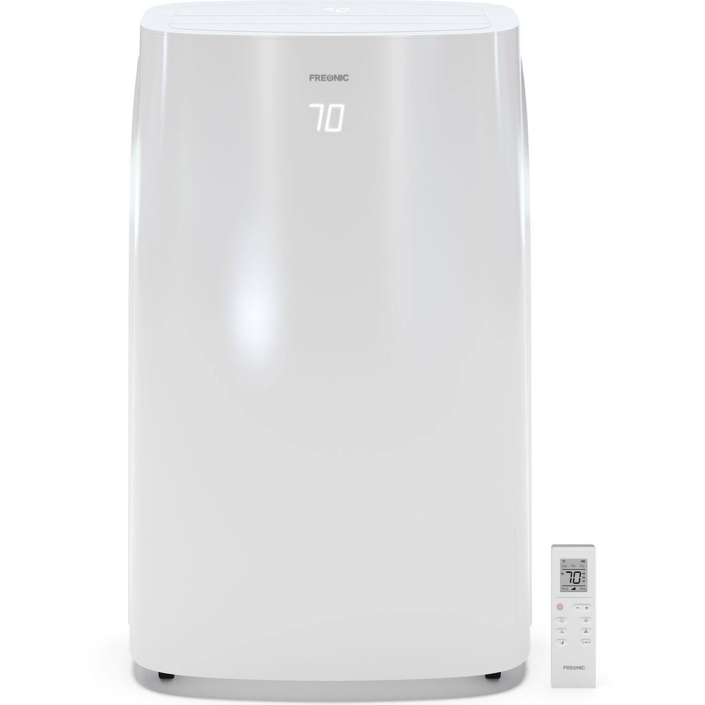 Freonic - 14,500 BTU (10,800 BTU DOE) Portable Air Conditioner - White