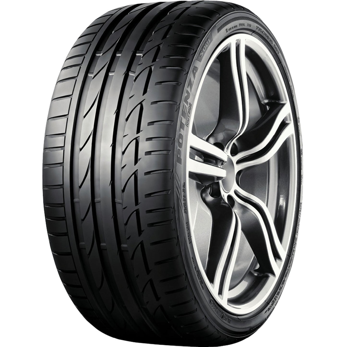 Bridgestone Potenza S001 RFT UHP Summer 245/40R17 91W Passenger Tire