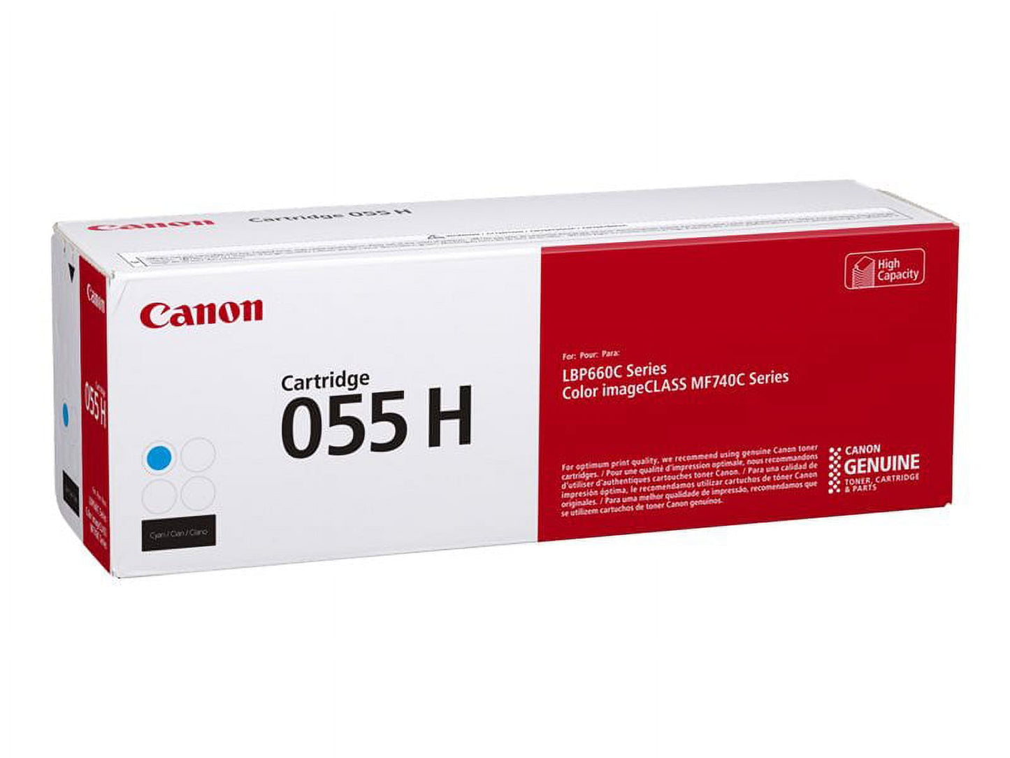 Cyan toner for use with imageclass mf741 crg055 high