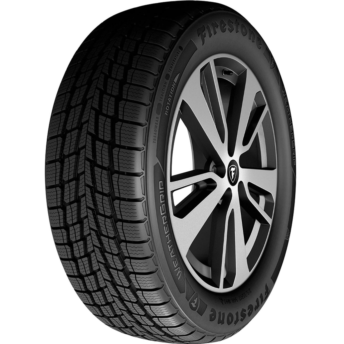 Firestone Weathergrip All Weather 235/50R17 96V Passenger Tire