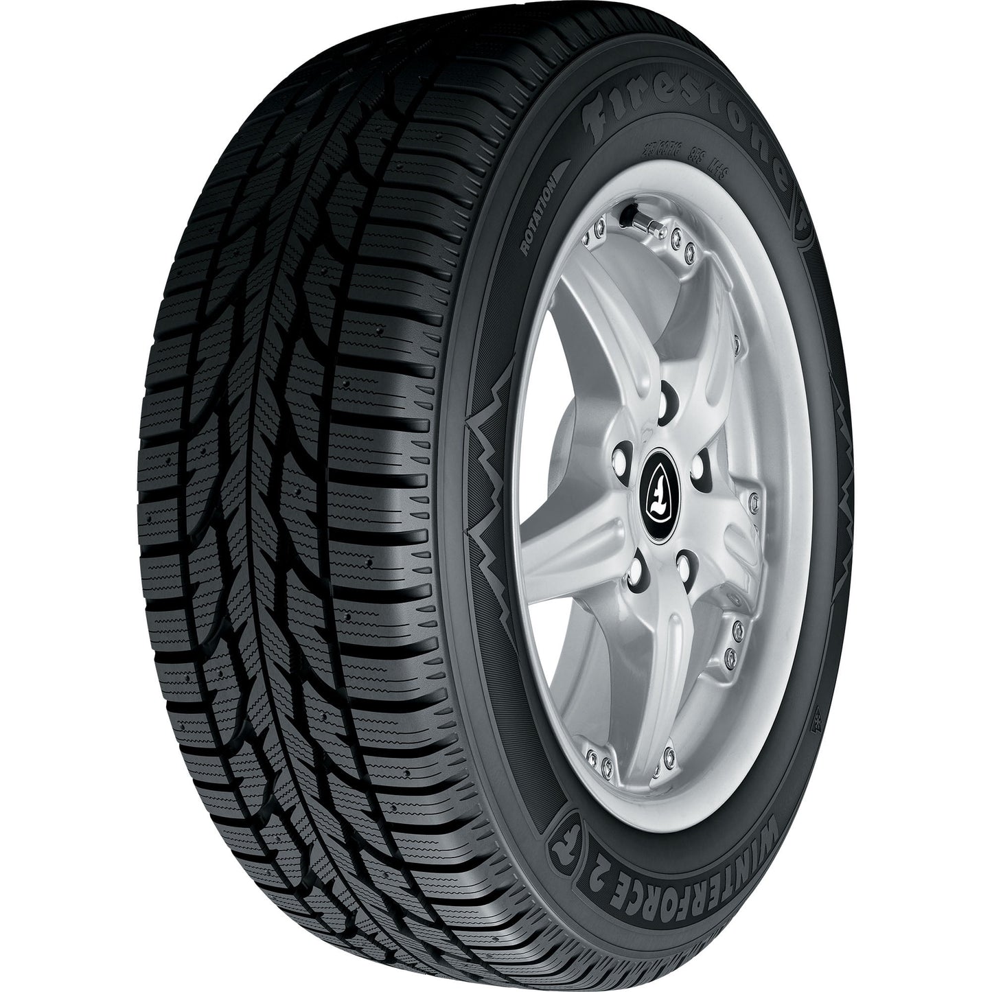 Firestone Winterforce 2 Winter 215/70R15 98S Passenger Tire