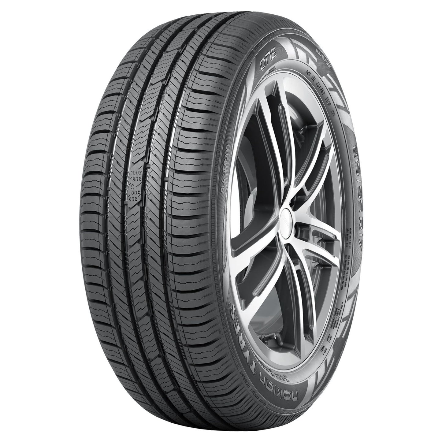 Nokian One All Season 225/60R18 104H XL Passenger Tire