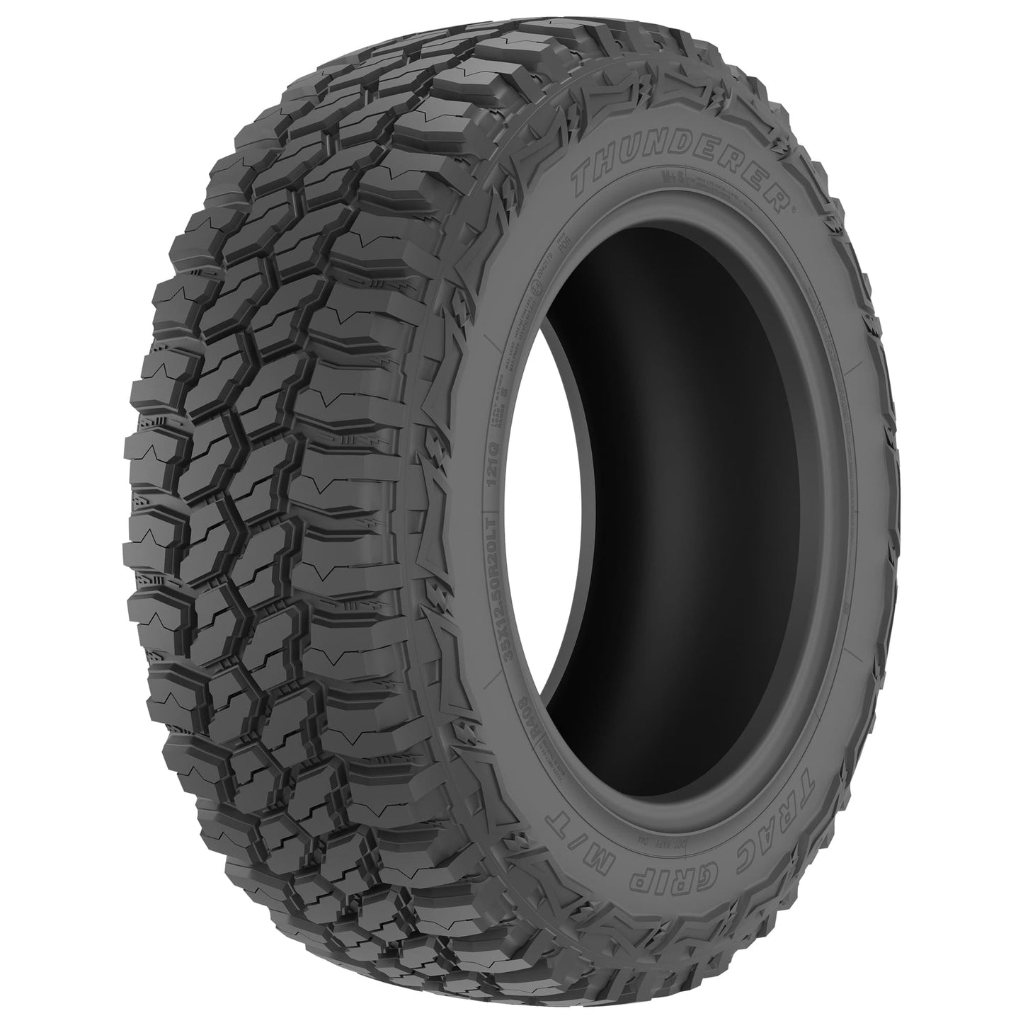 Thunderer Trac Grip M/T R408 Mud Terrain LT245/75R17 121/118Q E Light Truck Tire