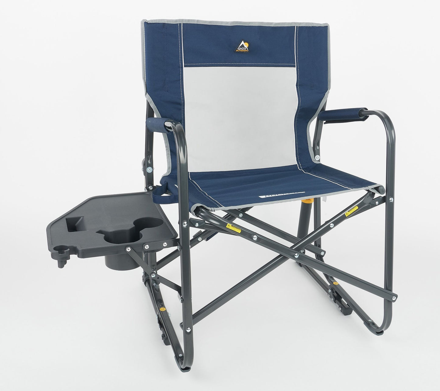 GCI Outdoor Freestyle Pro Rocker Chair w/ Collapsible Side Table
