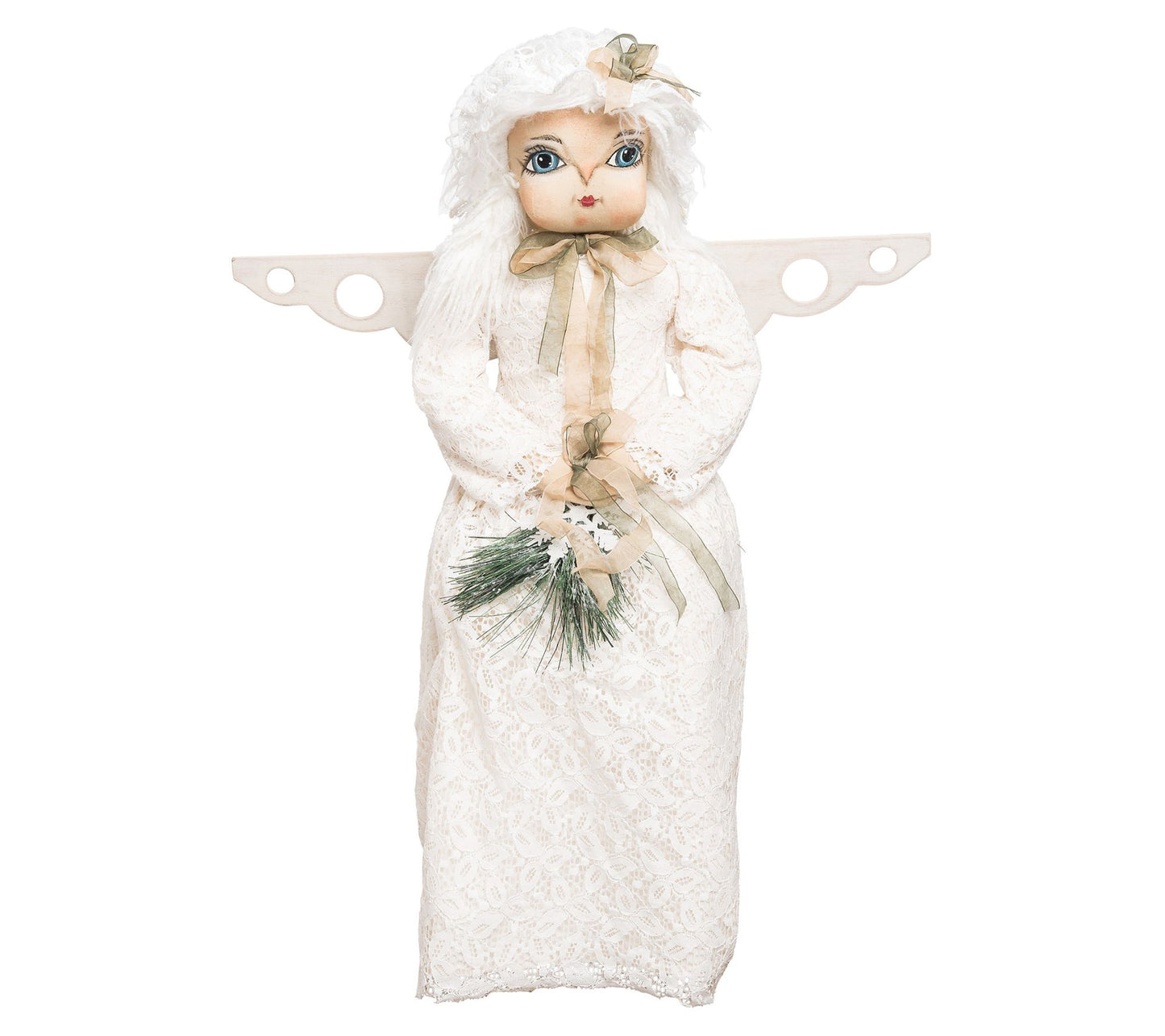 Gallerie II Natalie Snow Angel Gathered Traditions Figurine