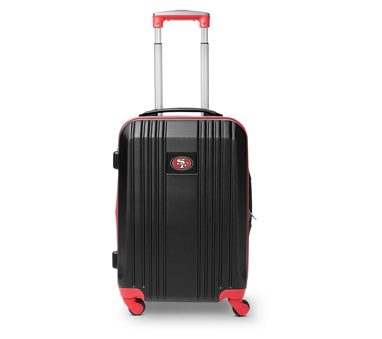 Denco NFL 21 Inch Carry-On Hardcase 2-Tone Spinner Red