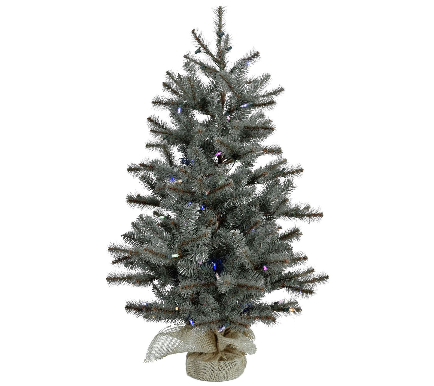Fraser Hill Farm 4-Ft. Heritage Pine Artificial Tree with Burl