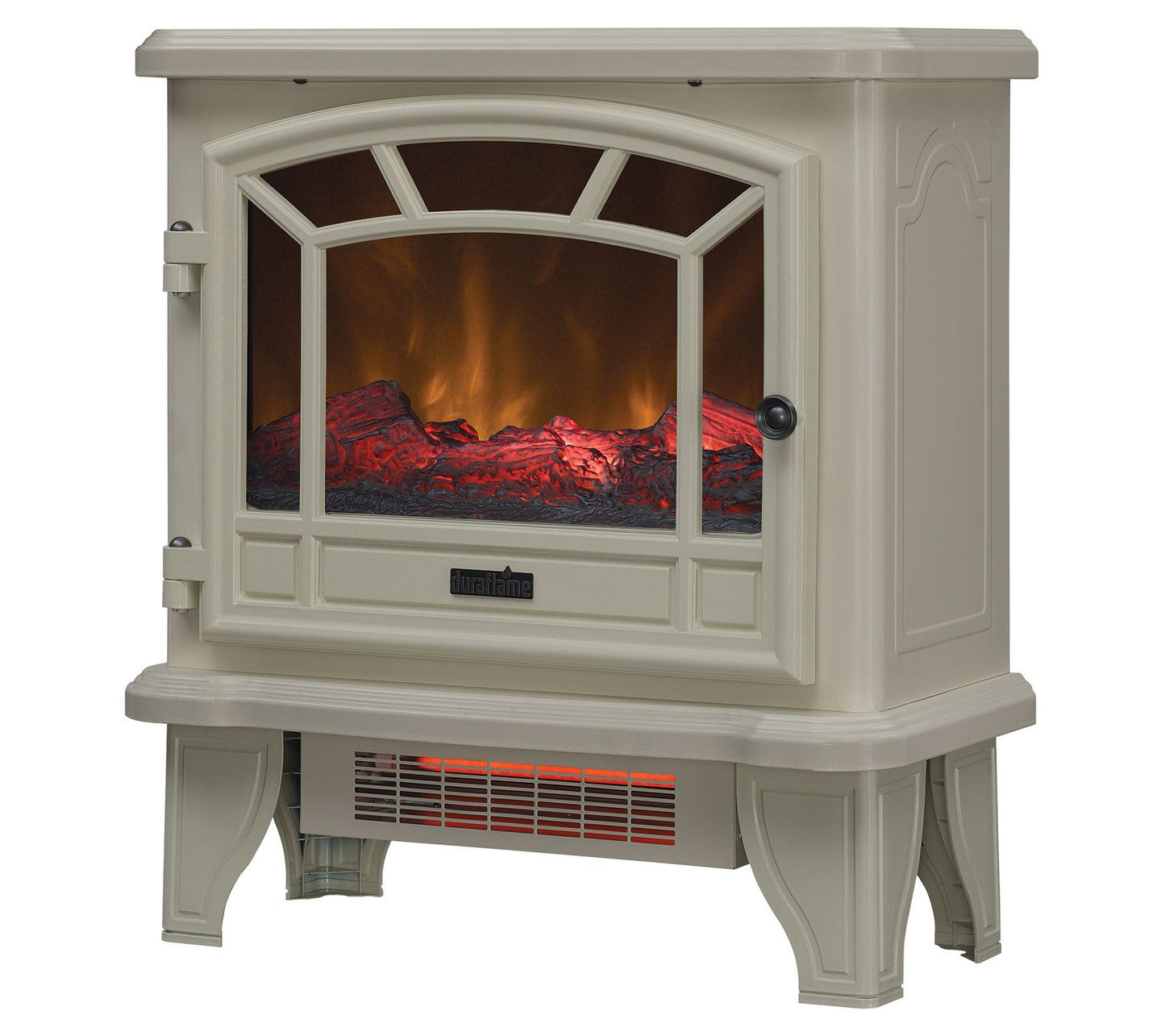 Duraflame Infrared Electric Stove Heater w/FauxFlame & Remote