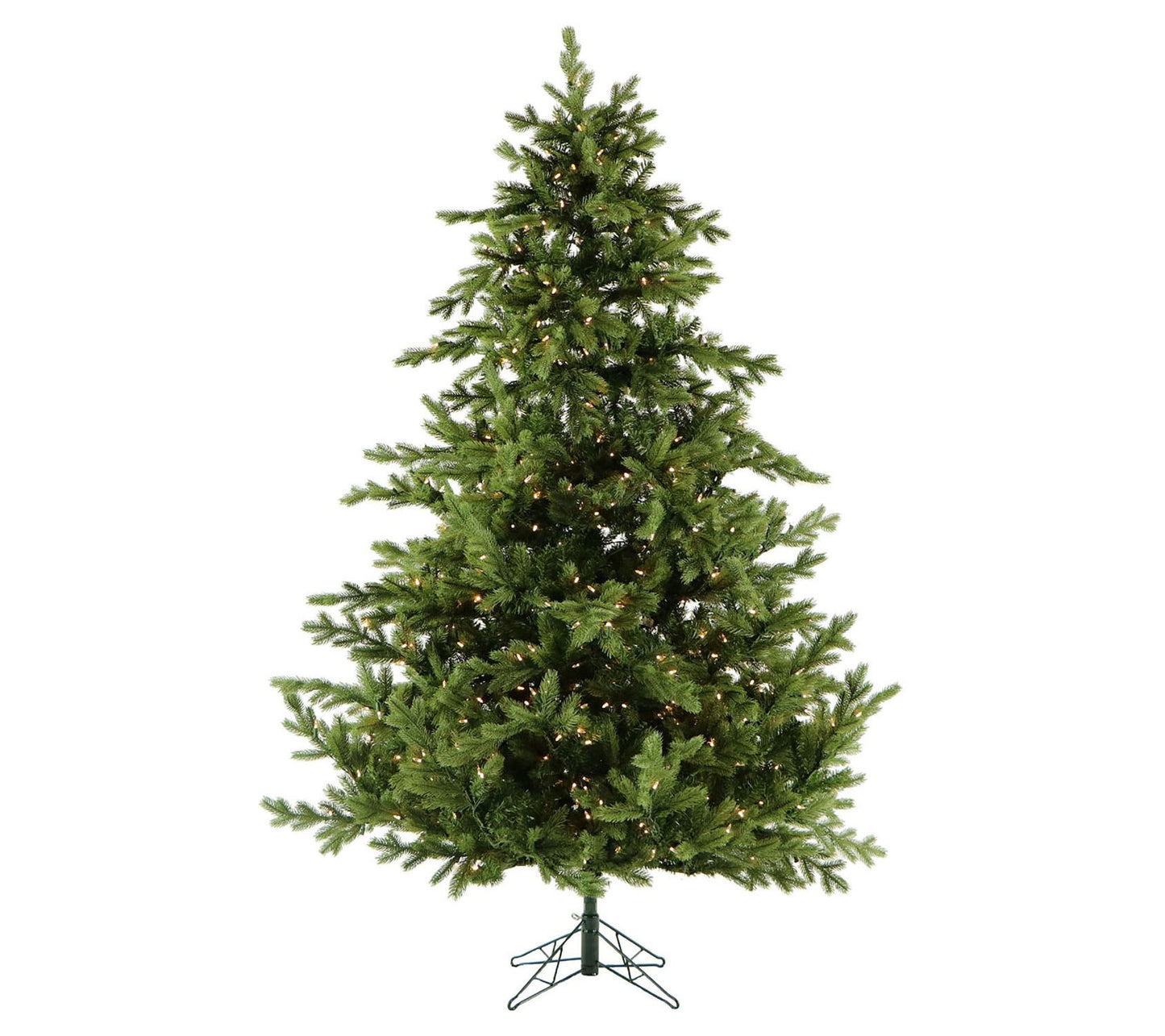 Fraser Hill Farm 6.5-Ft. Foxtail Pine ChristmasTree with Warm