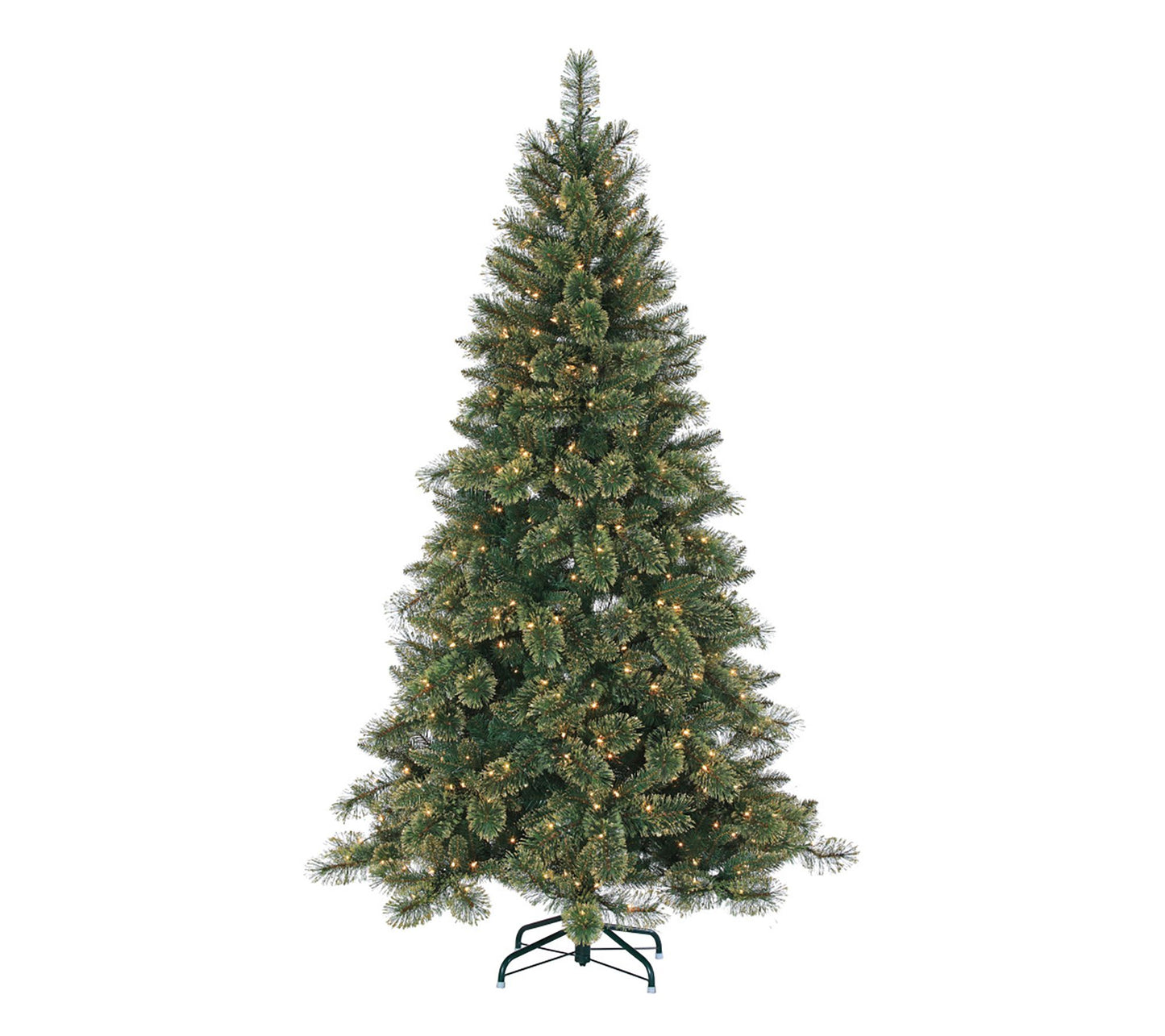 Dazzling 7.5 ft Gold Glitter Cashmere Pine by Sterling Co.