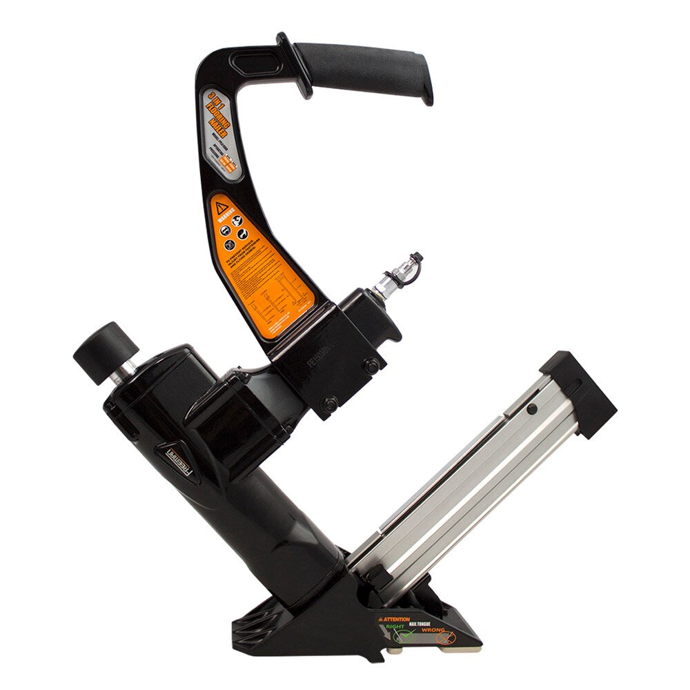 FREEMAN 16-Gauge T and L cleats 2-in Pneumatic Flooring Nailer PFL618BR