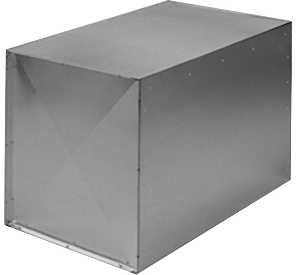 Winchester Galvanized Steel RAB 21 Duct Part for Side Return Air Application, 26 Gauge, 21-in x 28 RAB21