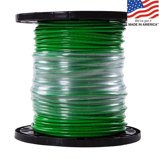 Southwire SIMpull 500-ft 6-AWG Green Stranded Copper Thhn Wire (By-the-roll) 20497445