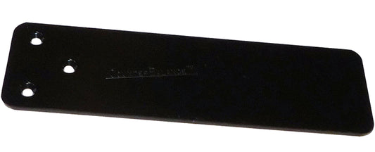 CounterBalance Counterplate XL 11.75-in x 3.75-in x 0.1875-in Black Steel Countertop Support Bracket (6-Pack) CCH-CBPL-KIT