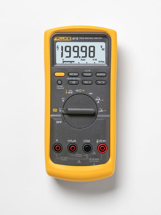 Fluke 87V Industrial Digital Display Multimeter 10 Amp 1000-Volt FLUKE-87-5
