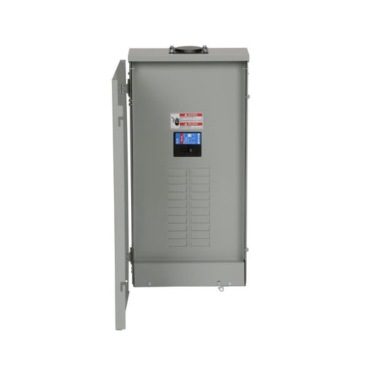 Eaton Type BR 200-Amp 20-Spaces 40-Circuit Outdoor Main Breaker Plug-on Neutral Load Center BRP20B200R