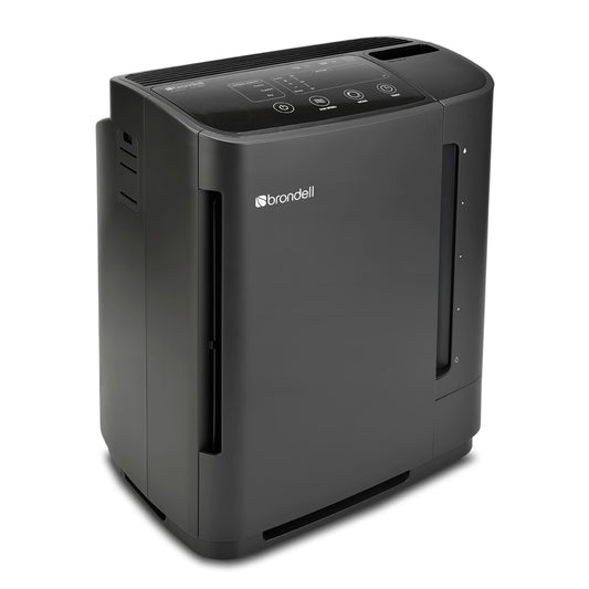 Brondell O2+ Revive 5-Speed Black True HEPA Air Purifier (Covers, 627.5-sq ft) PR50-B